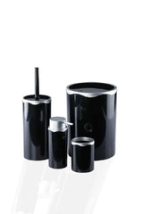 Black Silver Acrylic Bathroom Set - Swordslife