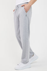 Grey-navy Blue Men's Straight Leg Comfort Fit 2-Pack Sweatpants