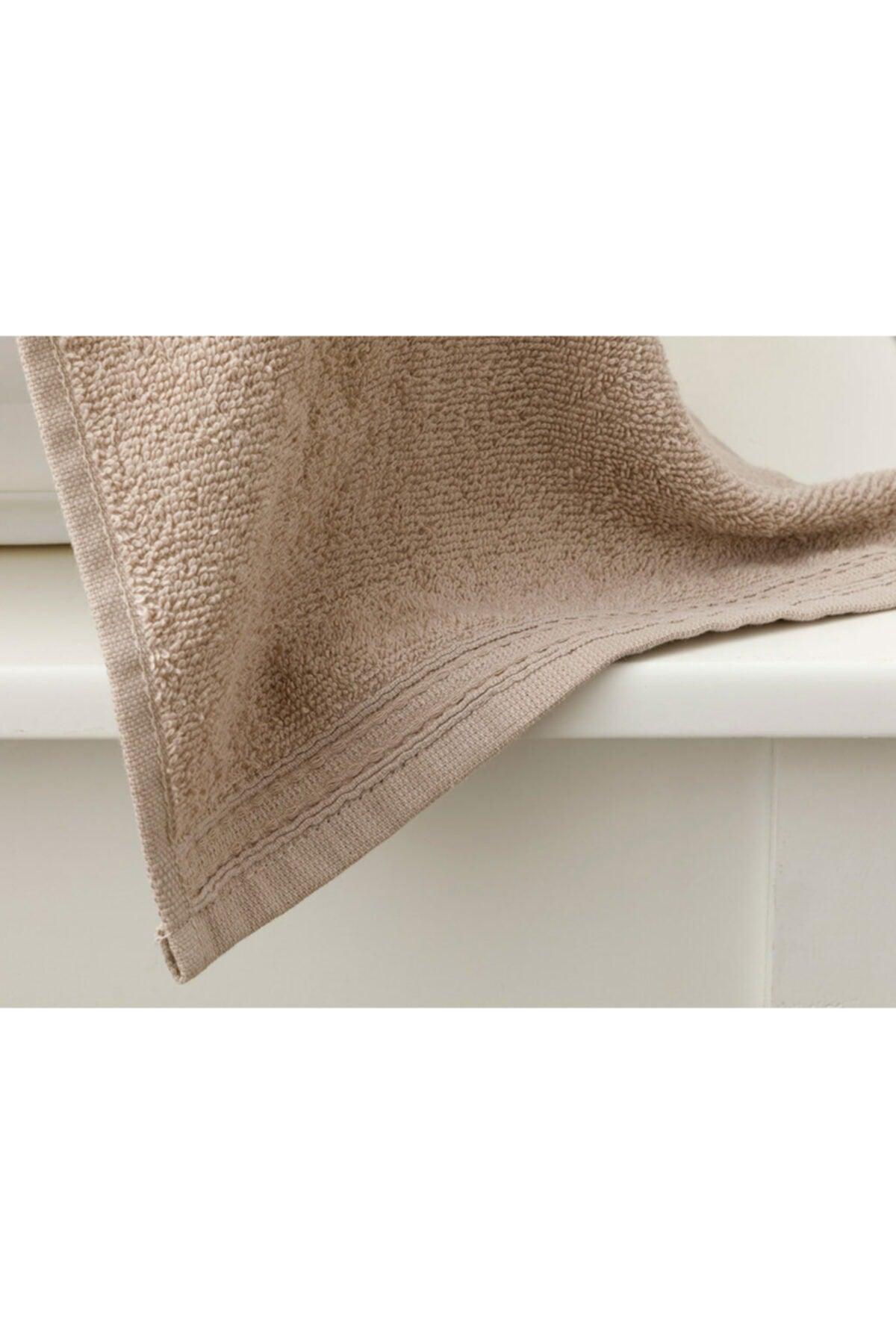 Pure Basic Hand Towel 30x30 Cm Light Brown - Swordslife