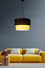Pasta Single Pendant Lamp Chandelier Black E195