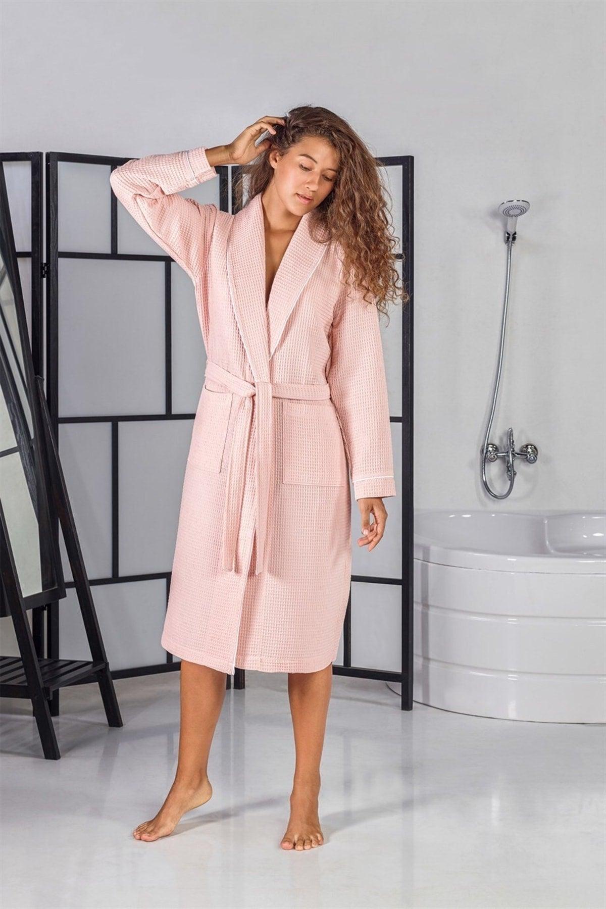 Soho Pike Bathrobe + Towel Set Powder - Swordslife