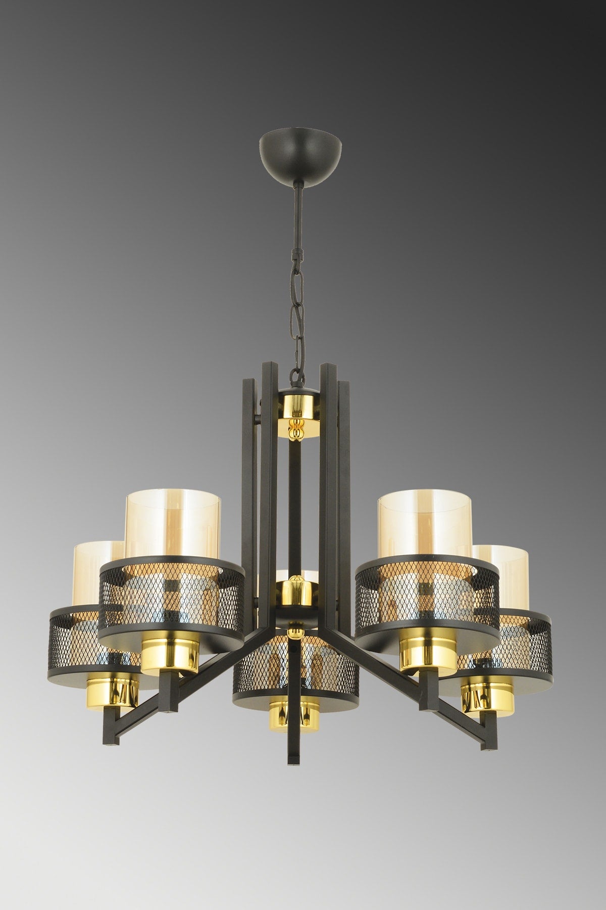 Sarp 5-Li Modern Design Pendant Chandelier