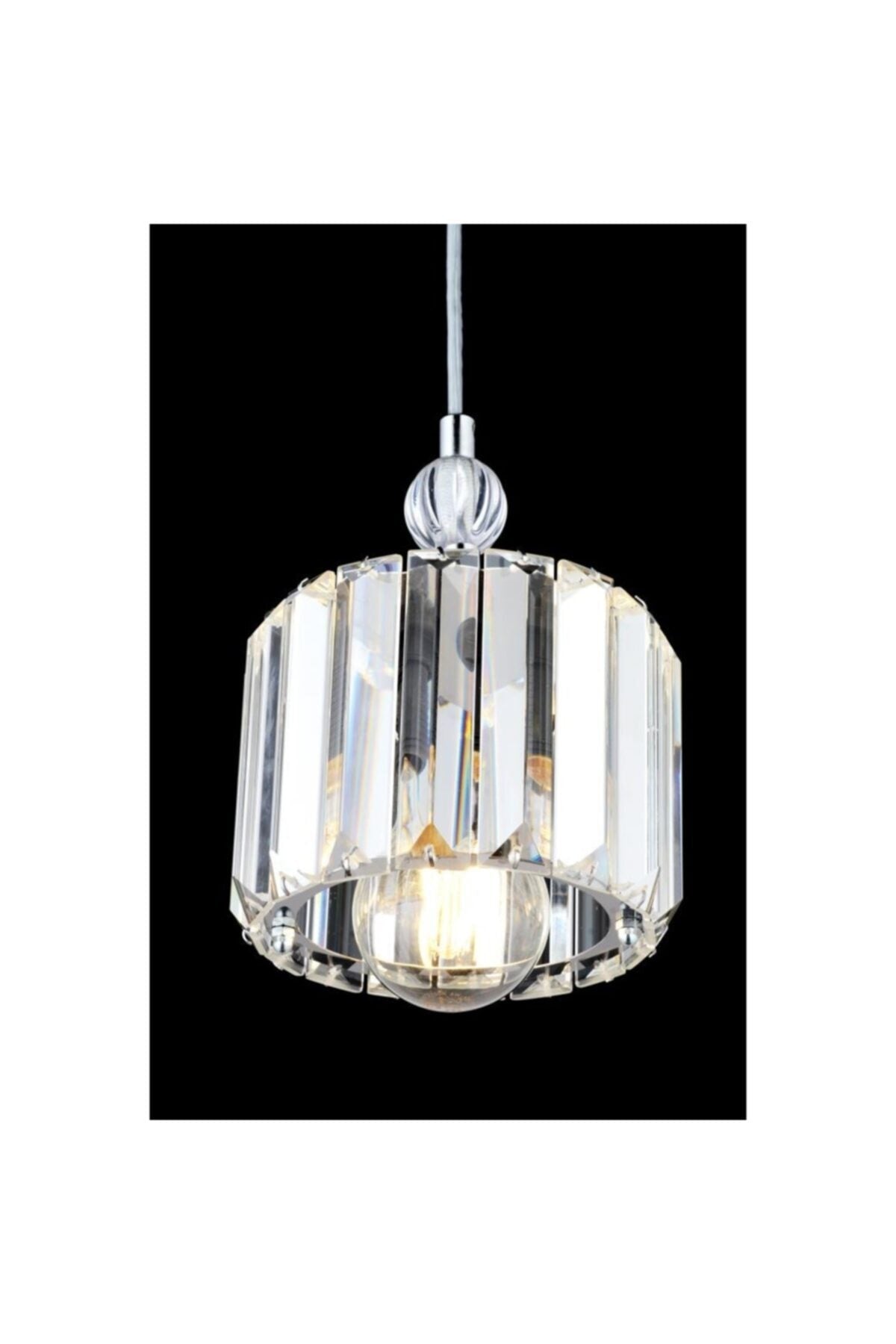 Saka 3-Piece Chrome Pendant Lamp Y-10 Chandelier