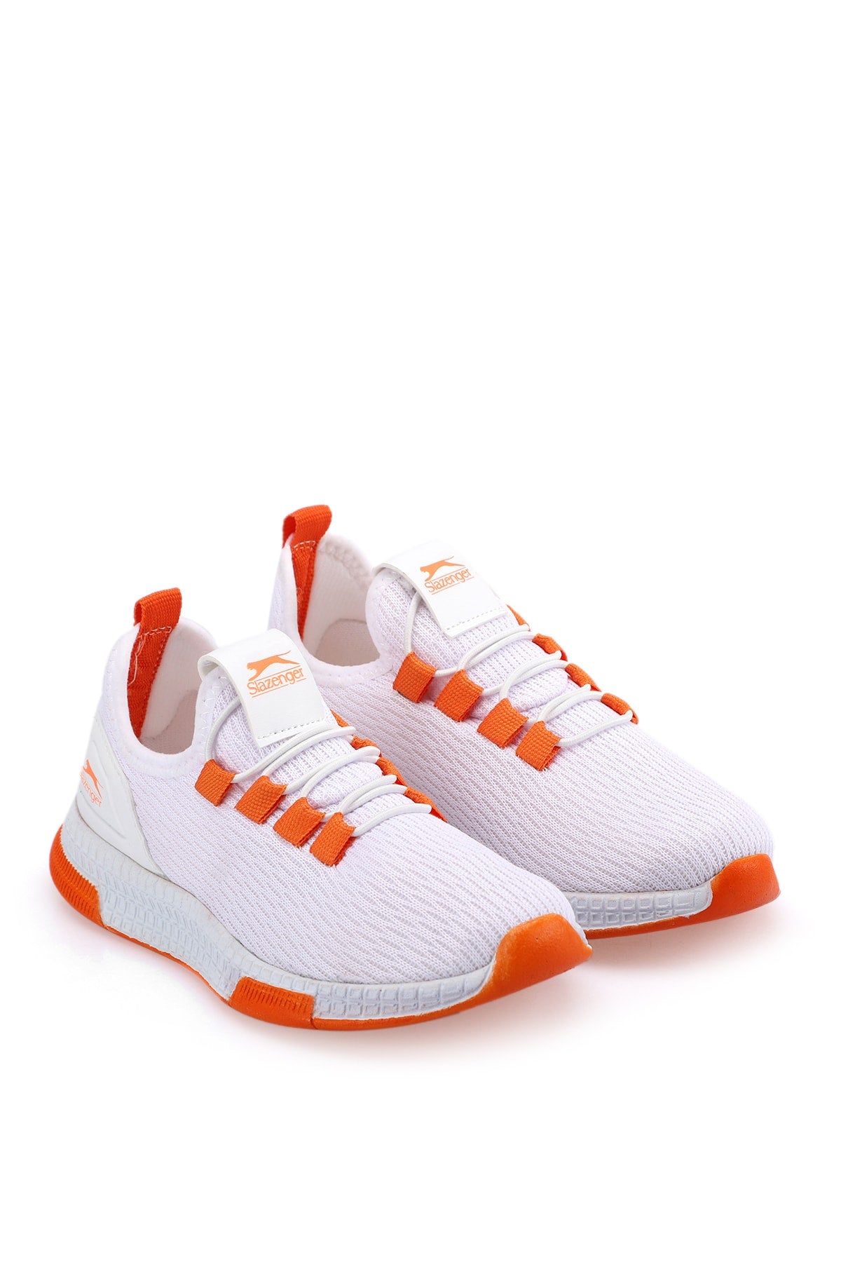 ABENA I Sneaker Shoes White / Orange