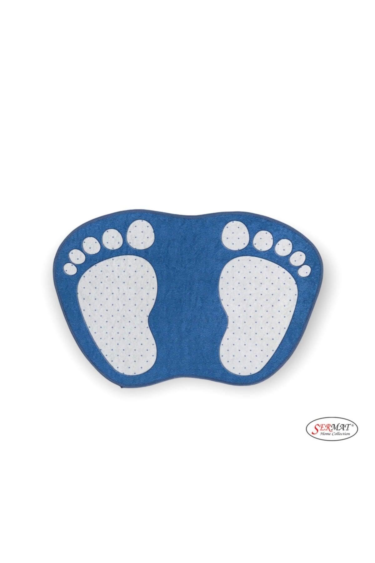 Footprint Pattern Bath Mat 40cmx60cm - Swordslife