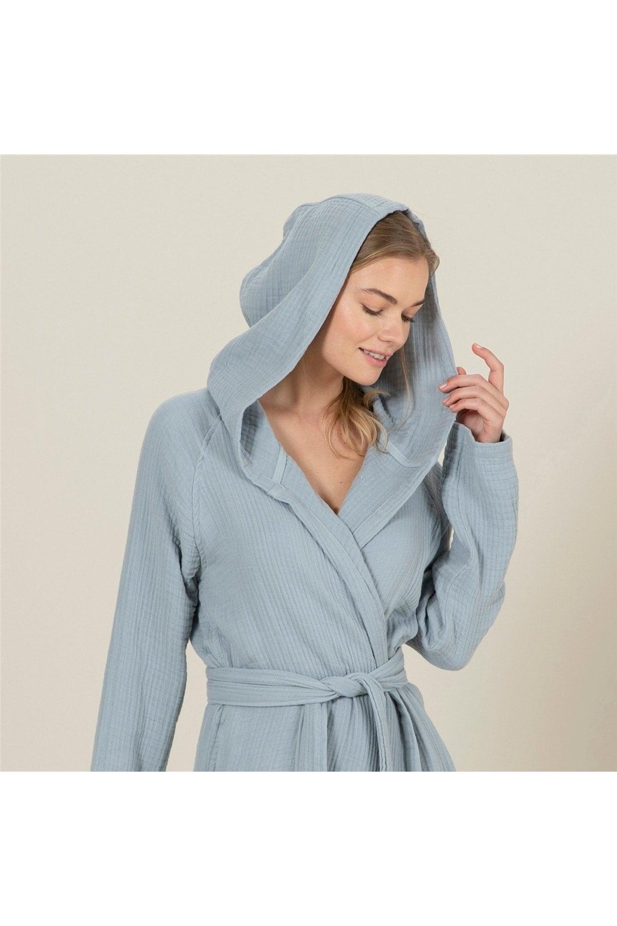 Armin Unisex Bathrobe Aqua - Swordslife