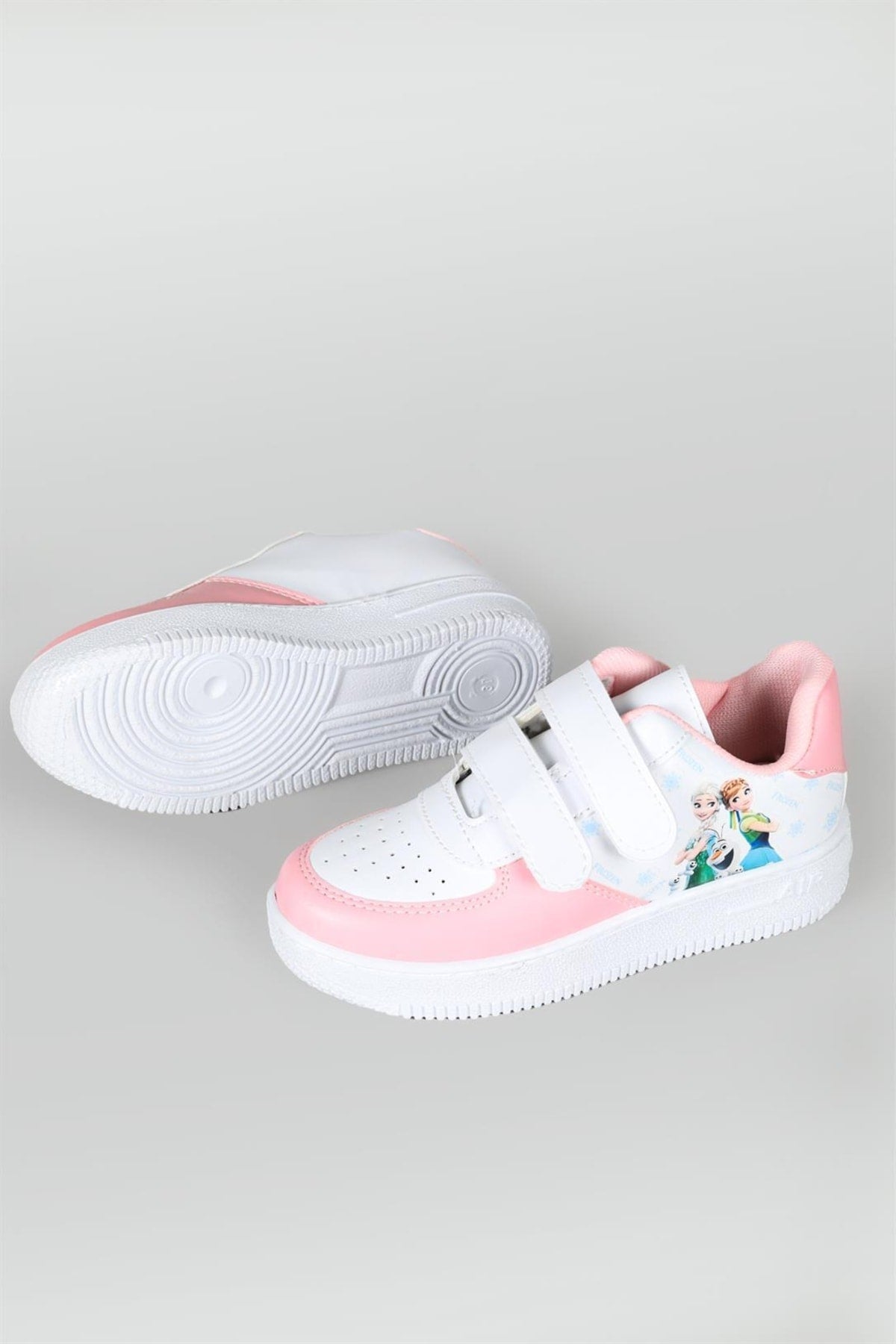 Air Sole Comfortable Breathable White Powder Pink Kids Sneakers Air V4