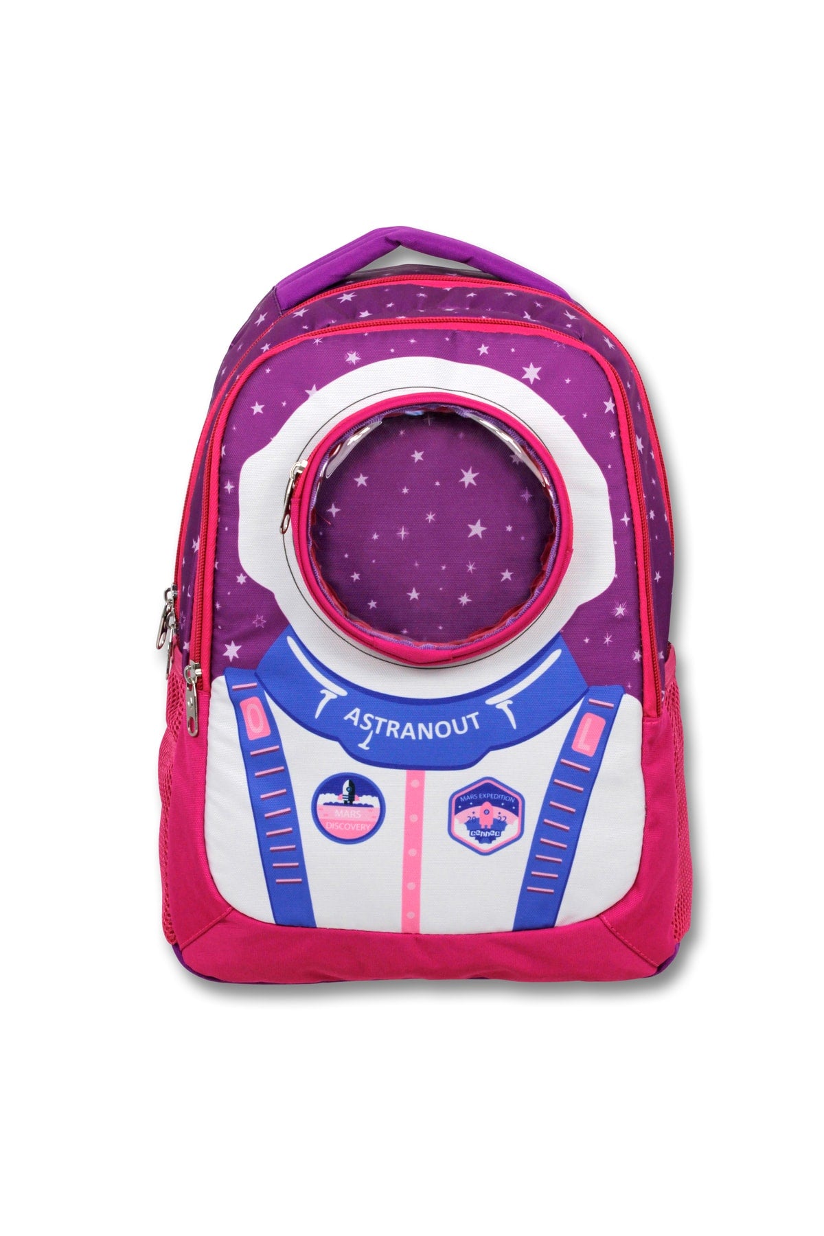 -Umit Bag Licensed Girl Astronaut School Backpack -Nutrition And Pencil Bag Set