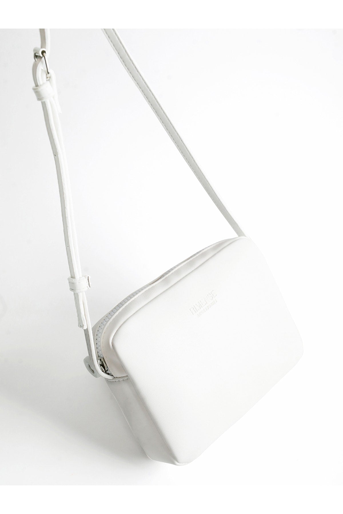 Women's White Mini Urban Shoulder Bag