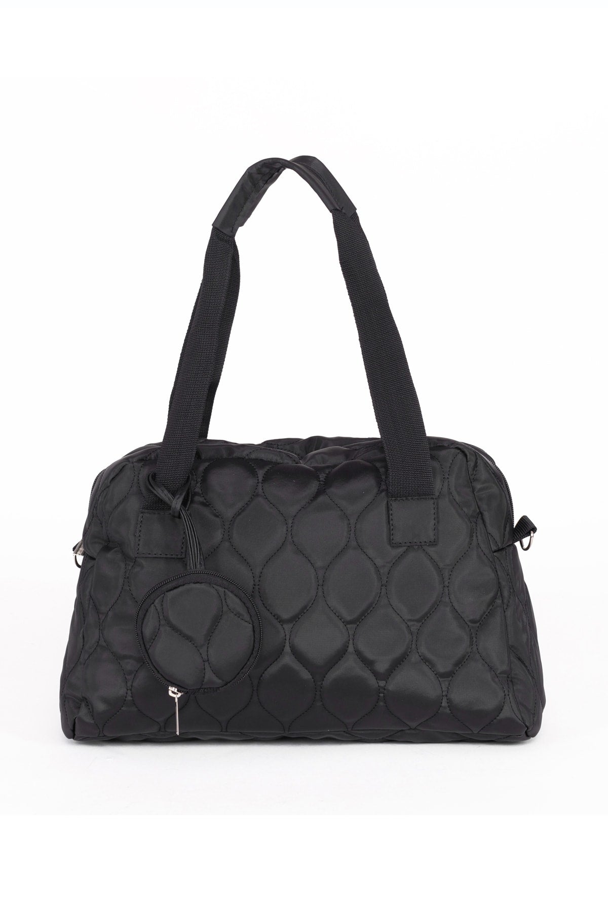 Original Women's Large Volume Comfort Model Zippered Quilted Wallet Tote Shopper Sleeve Bag