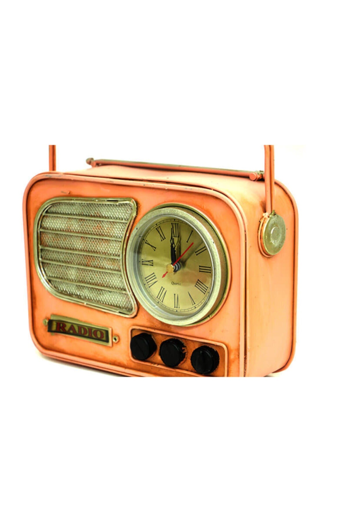 Decorative Radio Clock Piggy Bank