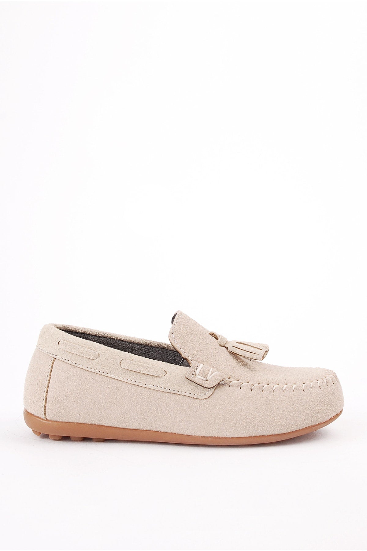 Boys Suede Loafers Loafers Cream