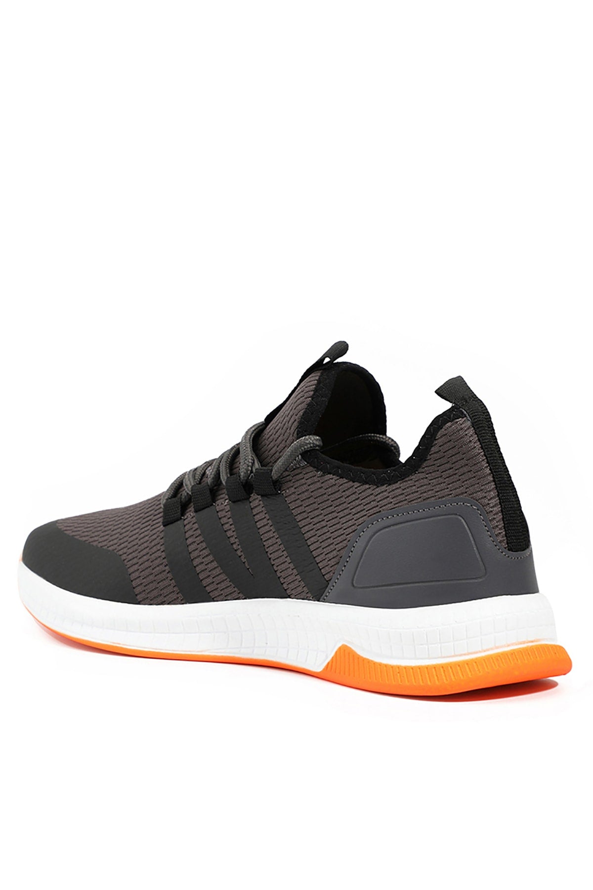 TUESDAY I Sneaker Unisex Shoes Dark Gray / Orange