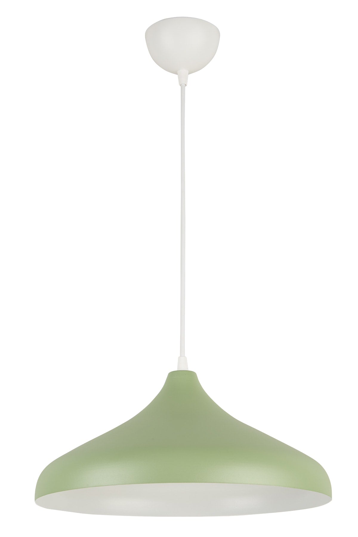 Nil Special Design Modern Decorative Cafe Kitchen Living Room Green Interior White Pendant Lamp Single Chandelier