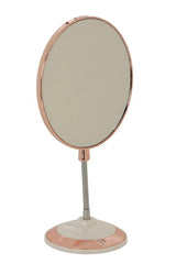 Makeup Shaving Mirror Oval Mirror, Magnifying Double Sided Table Top, 3x Magnifying Makeup Mirror - Swordslife