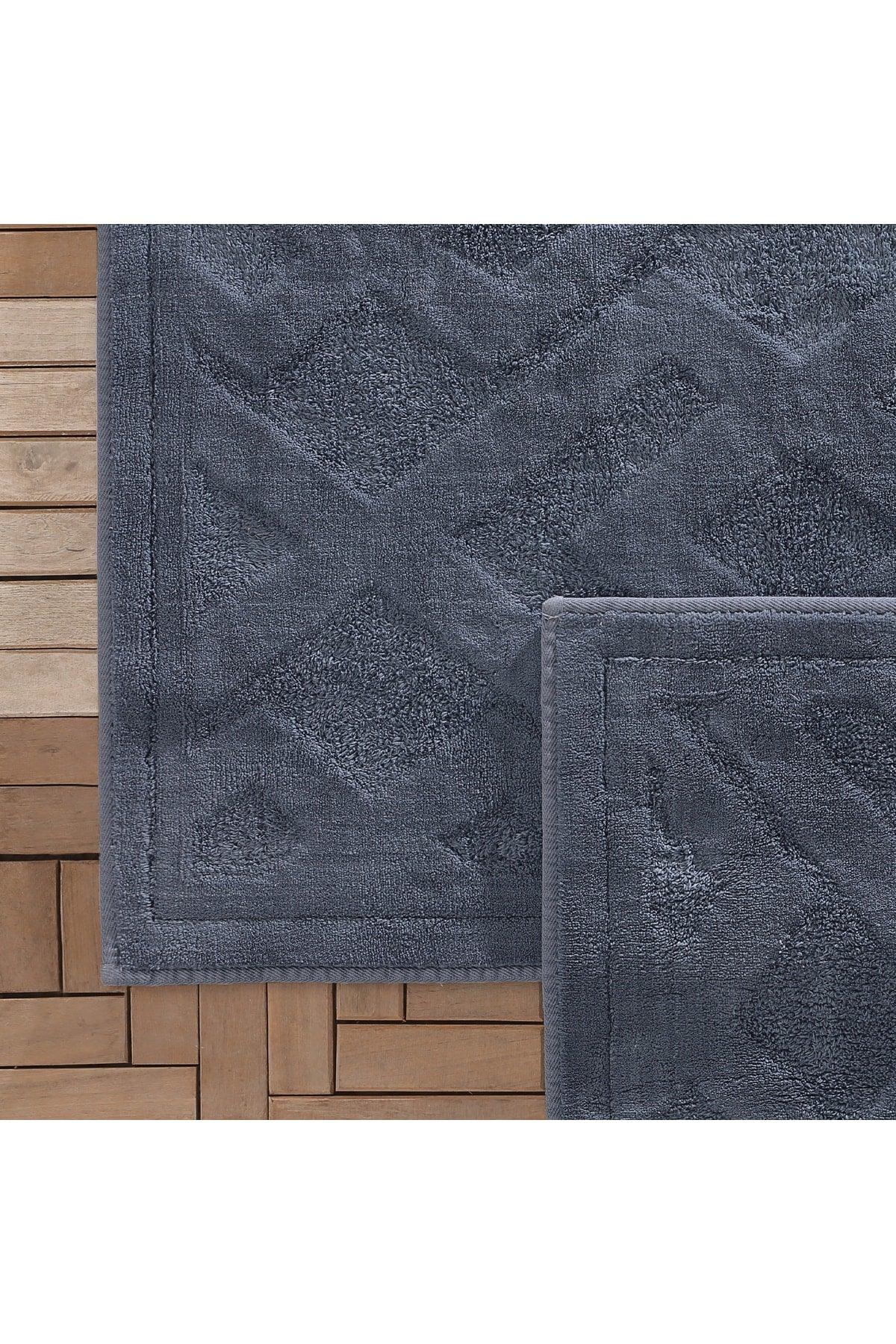 Milo Bath Mat Set - Indigo - Swordslife