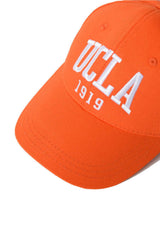 Ballard Orange Baseball Cap Embroidered Unisex Hat