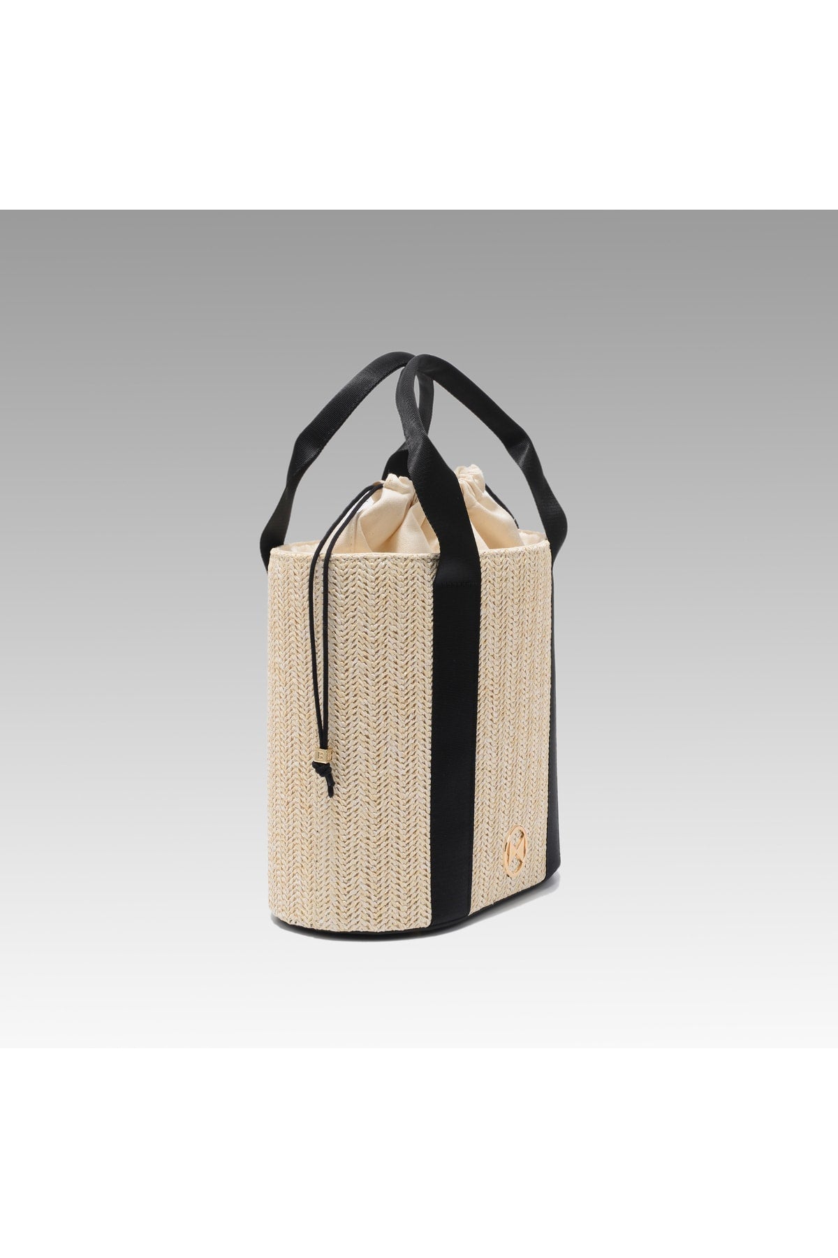 Straw Bucket Handbag