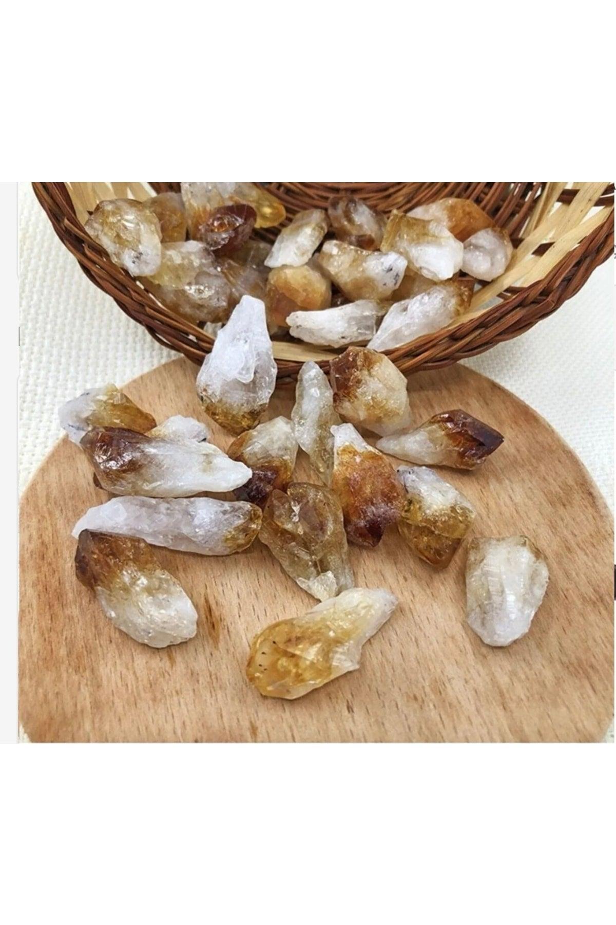 Wallet Size Raw Unprocessed Citrine Mass (money Stone) - Swordslife