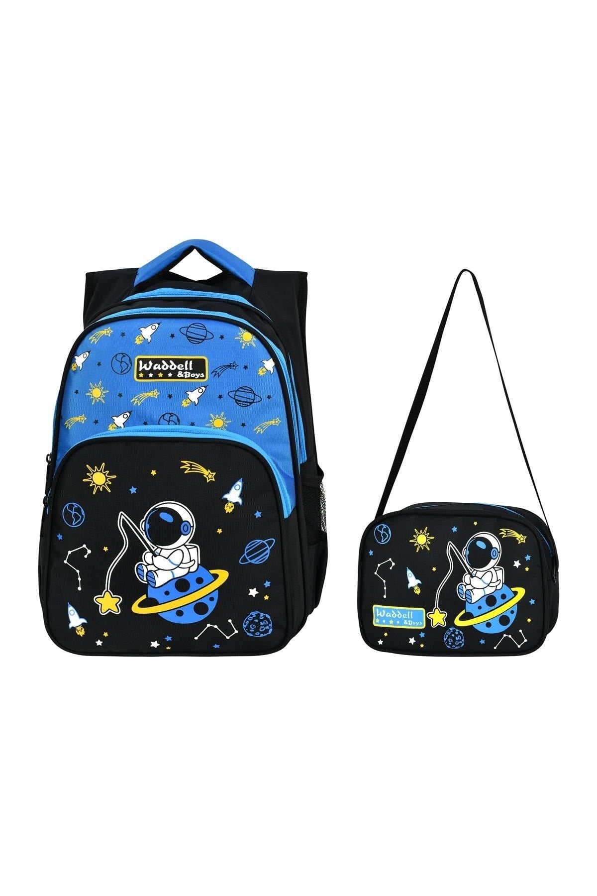 Astronaut Primary School Bag With Lunch Box