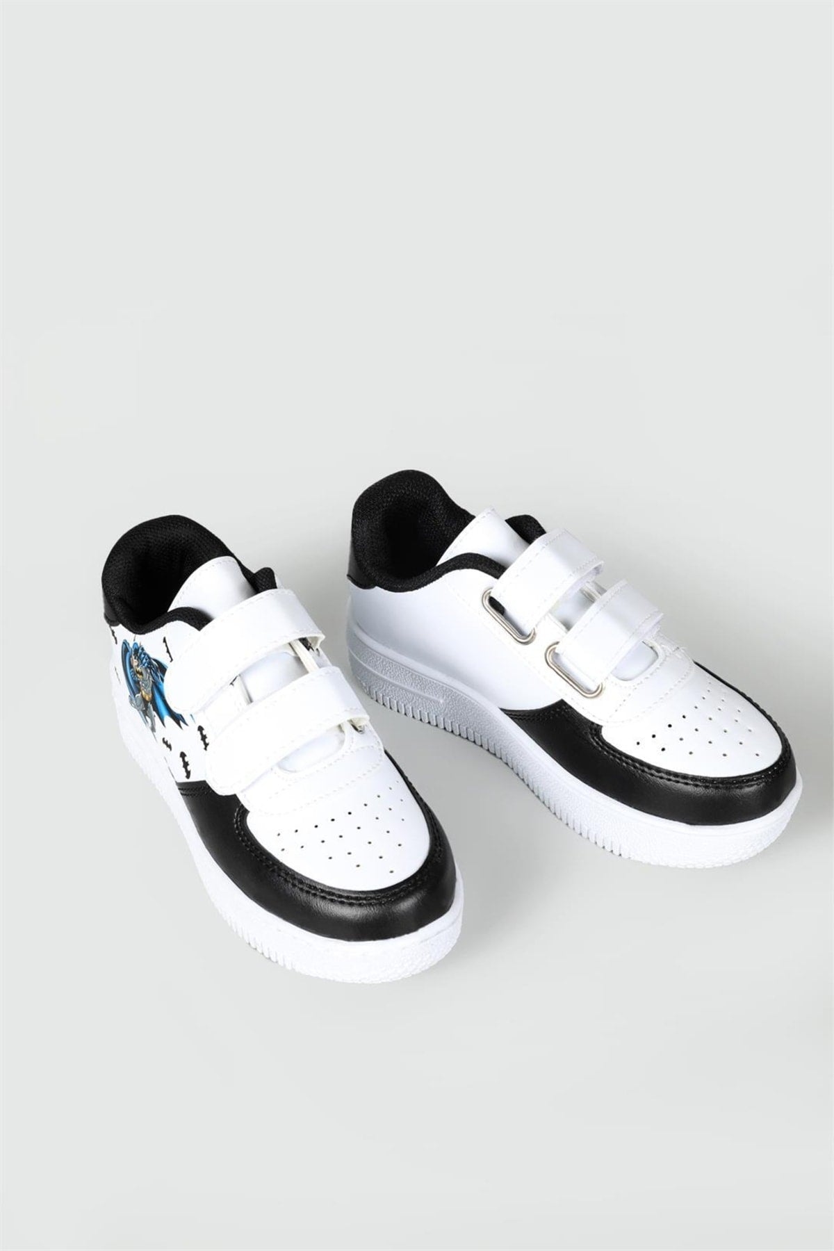 Air Sole Comfortable Breathable White Black Kids Sports Shoes Air V4