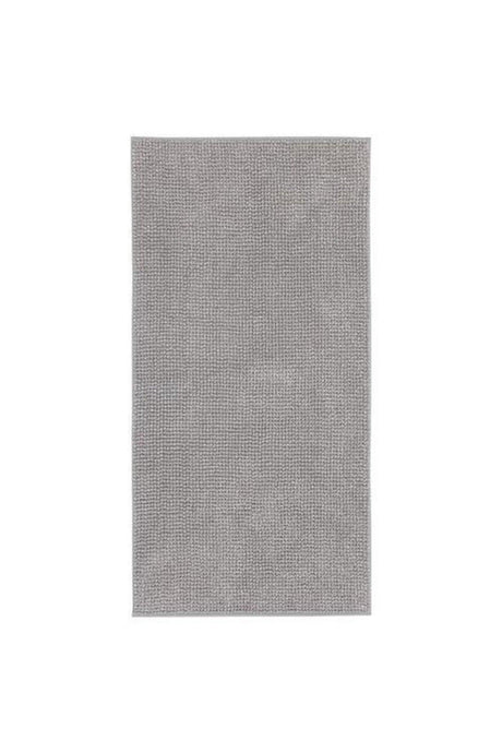 Microfiber Bath Mat Light Gray Color 60x120 Cm Meridyendukkan Soft Bathroom Rug Ultra Absorbent - Swordslife