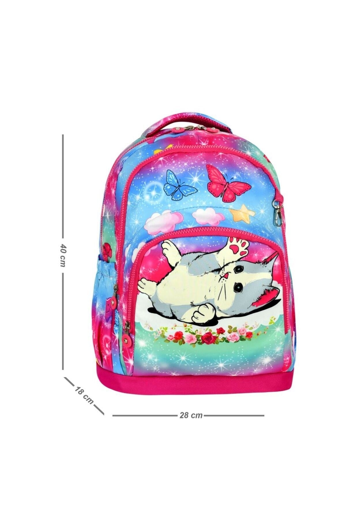 Yigit Boutique Printed Girls' School Bag