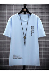 Boys Bebe Blue Believe Printed Oversize T-shirt