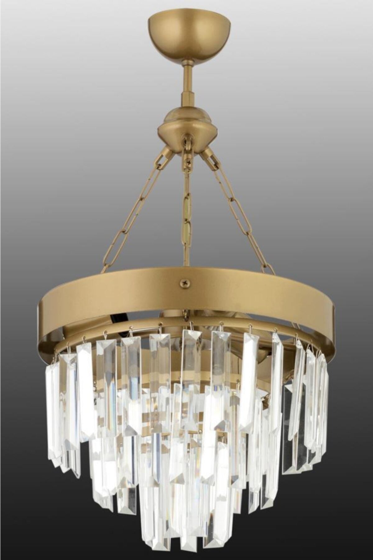 Linda 30' Antique Luxury Crystal Stone Chandelier