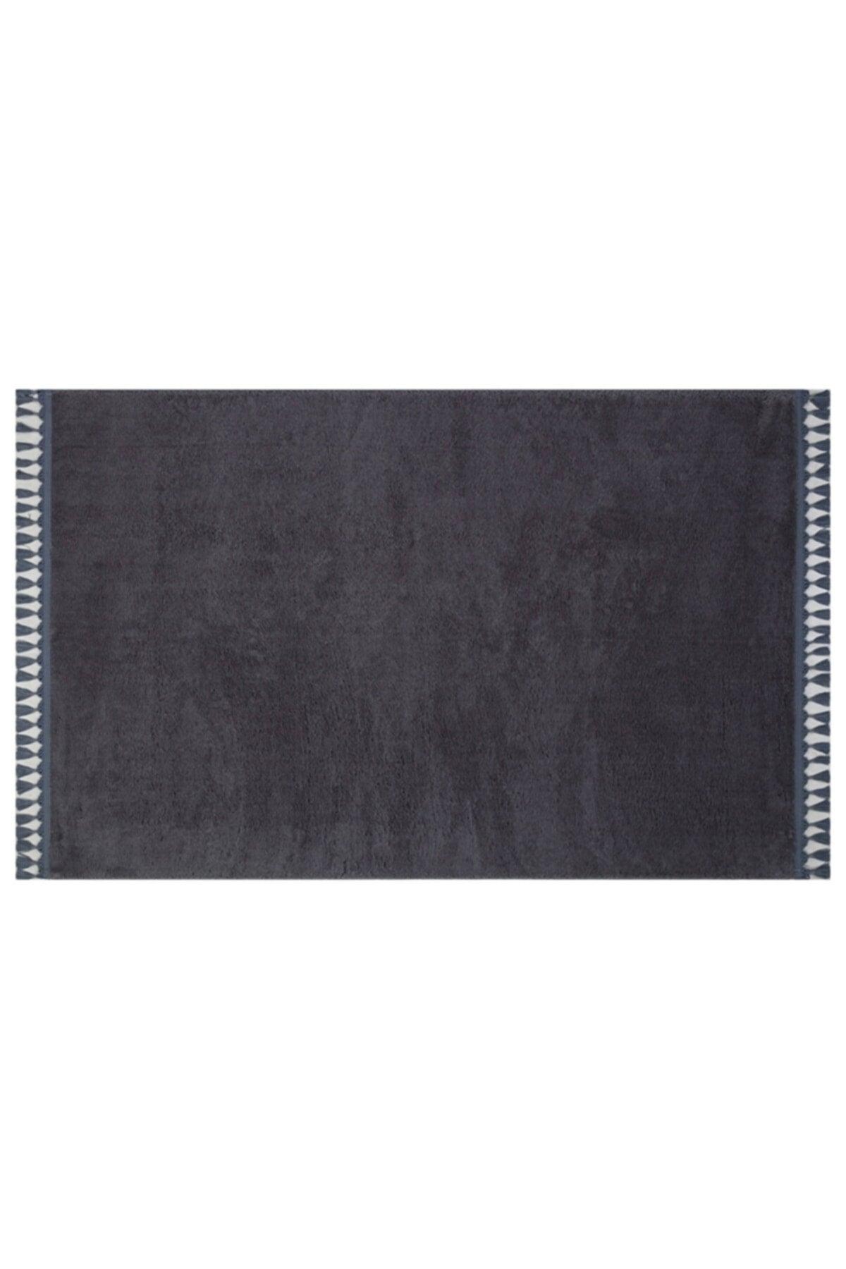 Puffy Bath Mat 2 Li Fringed Washable Anthracite - Swordslife