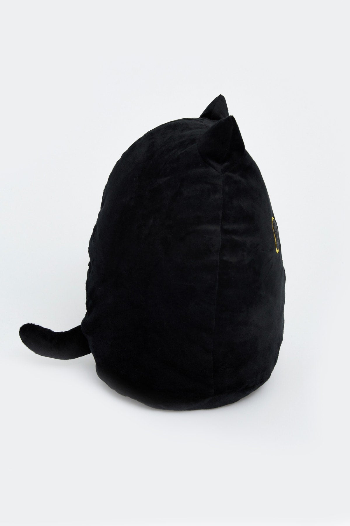 Black Cat Decorative Plush Pillow 35 Cm Black