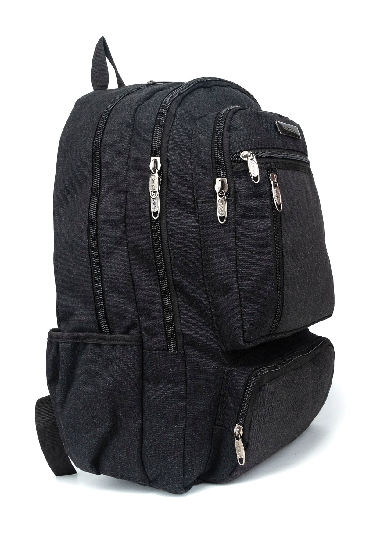 17 Inch Multi-Compartment Canvas Daily & Mountaineer Backpack with Laptop Compartment