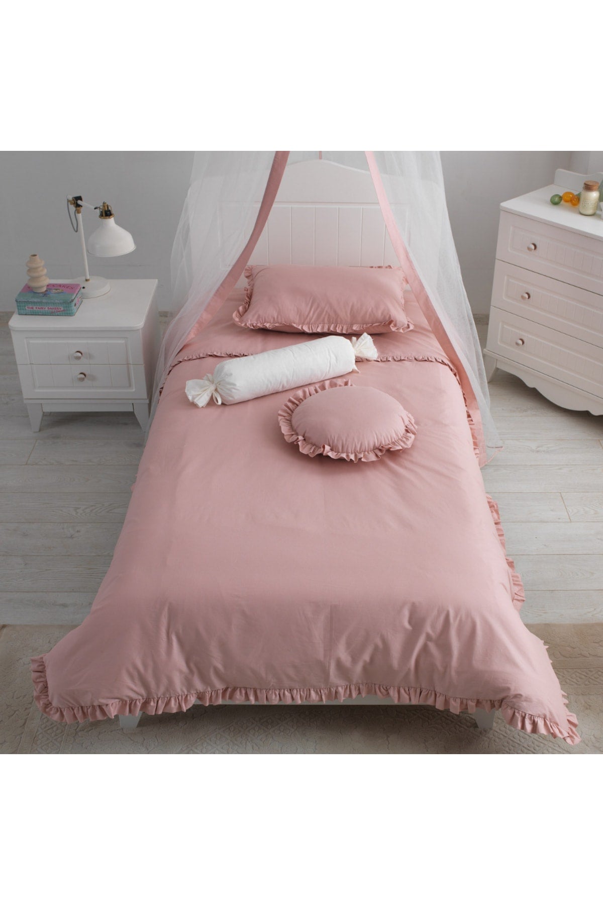 Elegance Pink Duvet Cover Set 3 Pieces