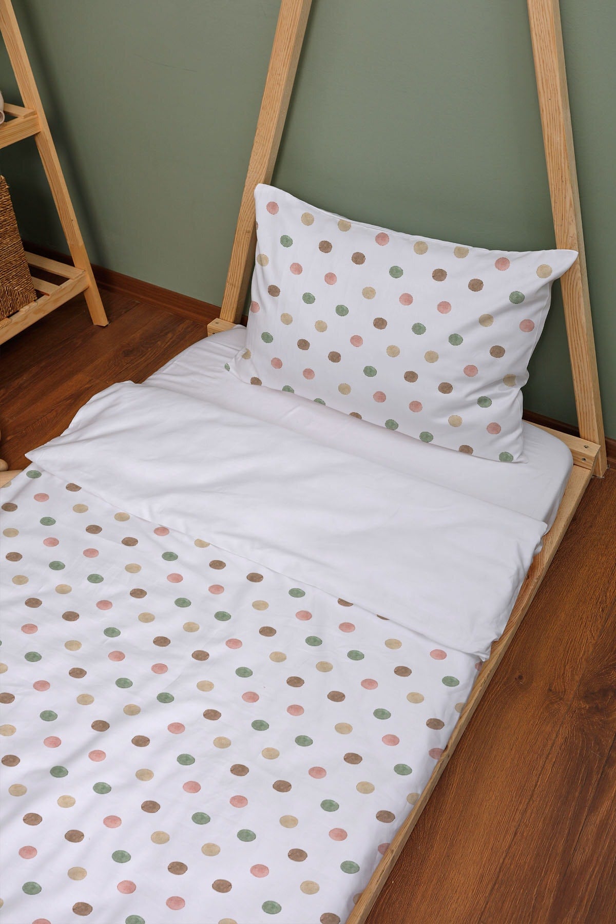 Organic Montessori Duvet Cover Set - Iconic Series - Dots