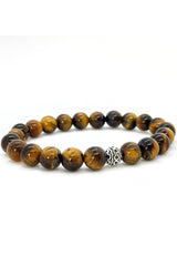 Natural Stone - Tiger Eye Bracelet - Courage - Confidence - Power - Happiness - Unisex