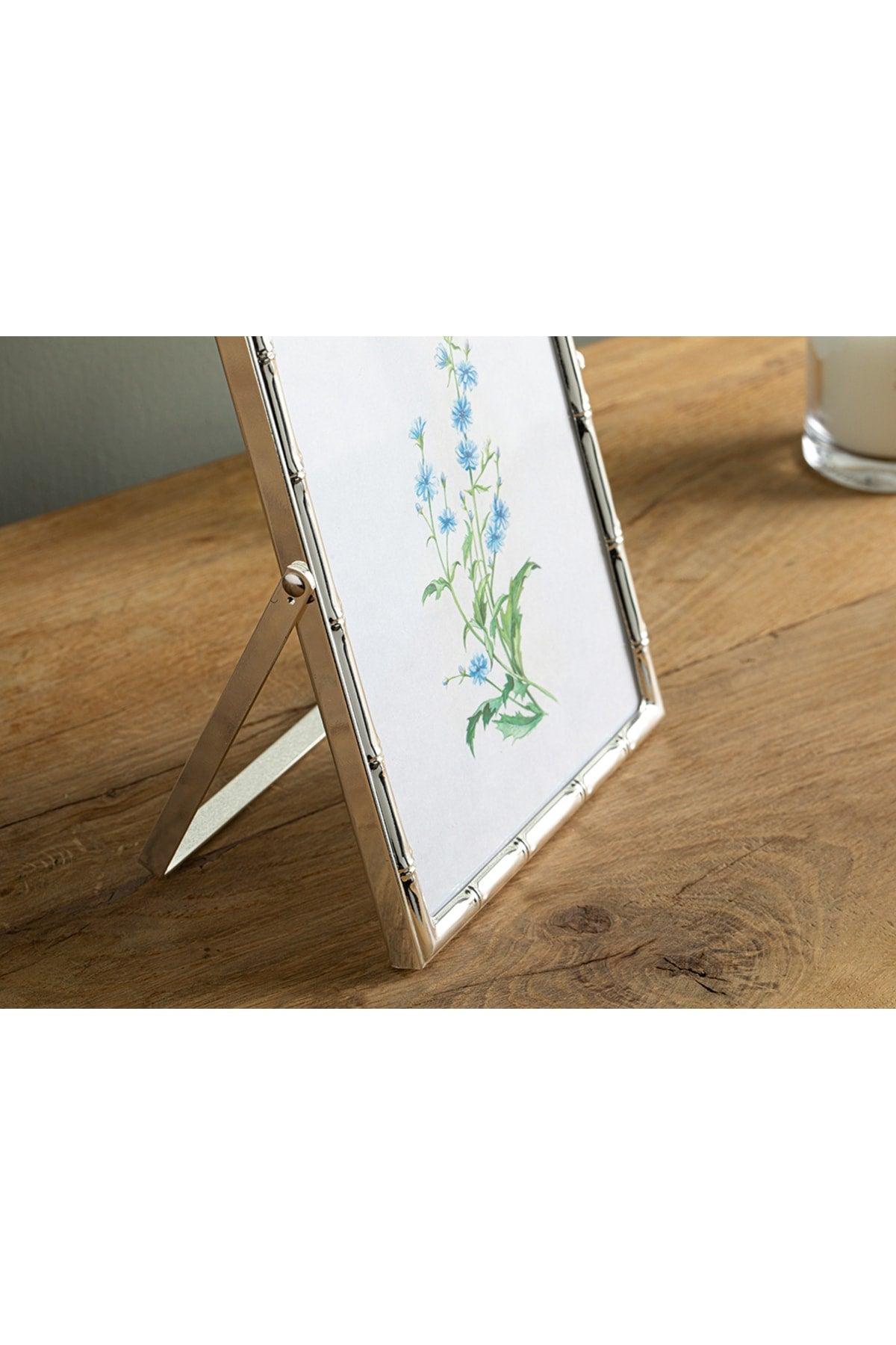 Bamboo Metal Frame 13x18 Cm Silver - Swordslife