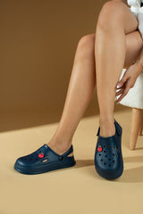 Women Navy Blue Eva Deniz Beach Cook Doctor Nurse Hospital Confort Comfortable Sandals Slippers