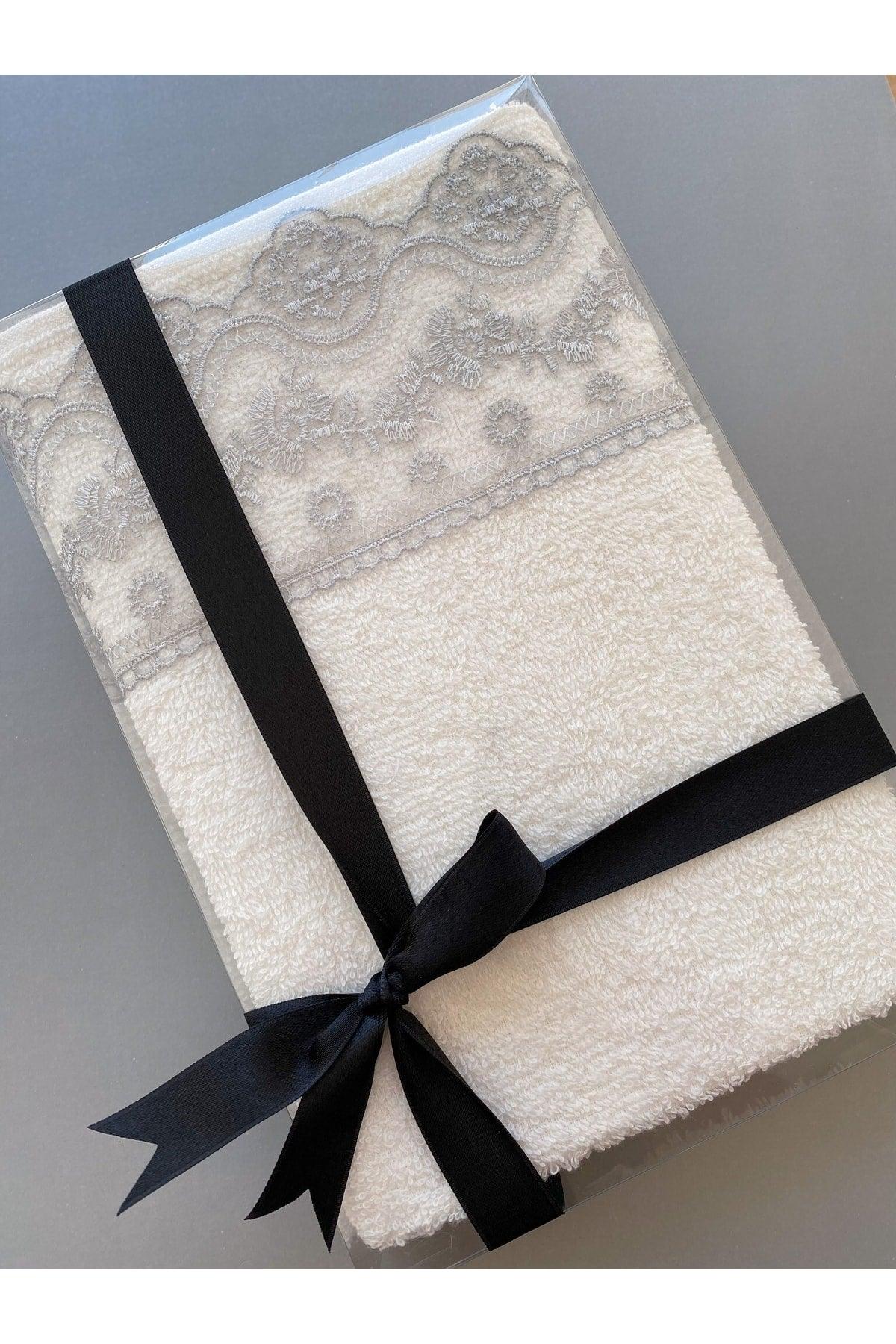 Guipure Gift Dowry 50x90 Cotton Hand Face Towel - Swordslife