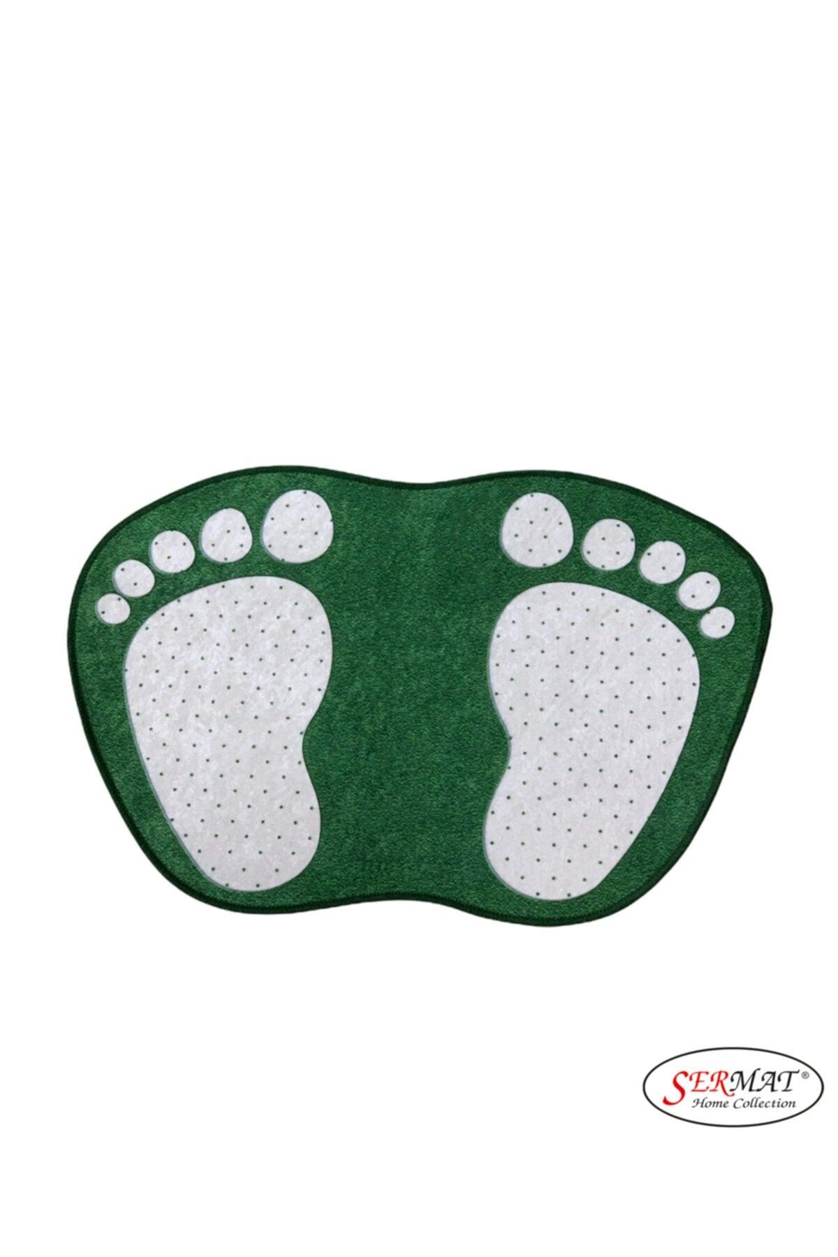 Footprint Pattern Bath Mat 40cmx60cm - Swordslife