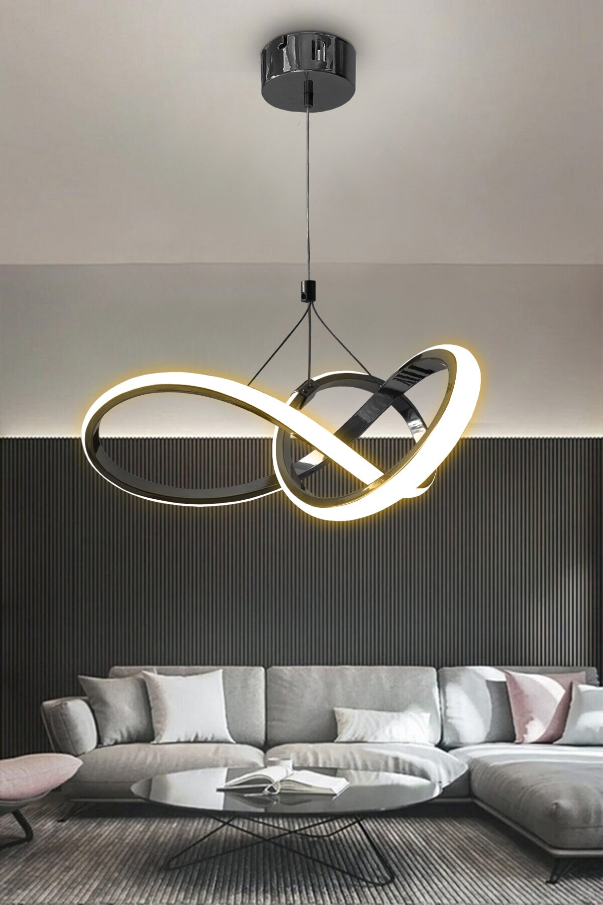 Modern Pendant Lamp LED Chandelier Daylight LED Chandelier