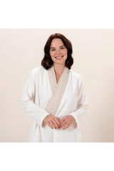 Pure Women's Bathrobe Ecru - Swordslife