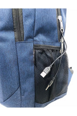 LAPTOP BAG WITH USB CABLE & INLET 15.6 INCH BACKPACK