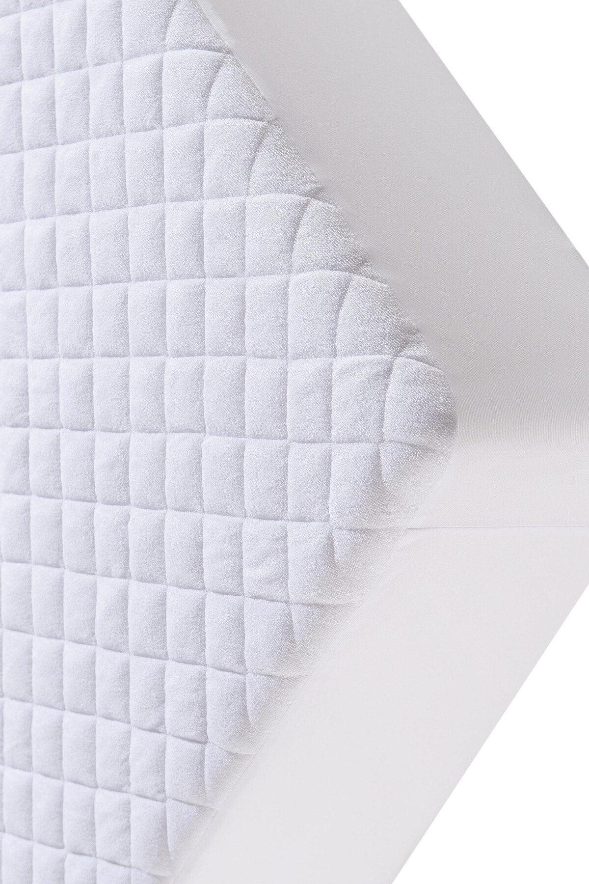 Soft Touch Full Edge Fitted Quilted Mattress Protector Mattress Single Double Double All Sizes - Swordslife