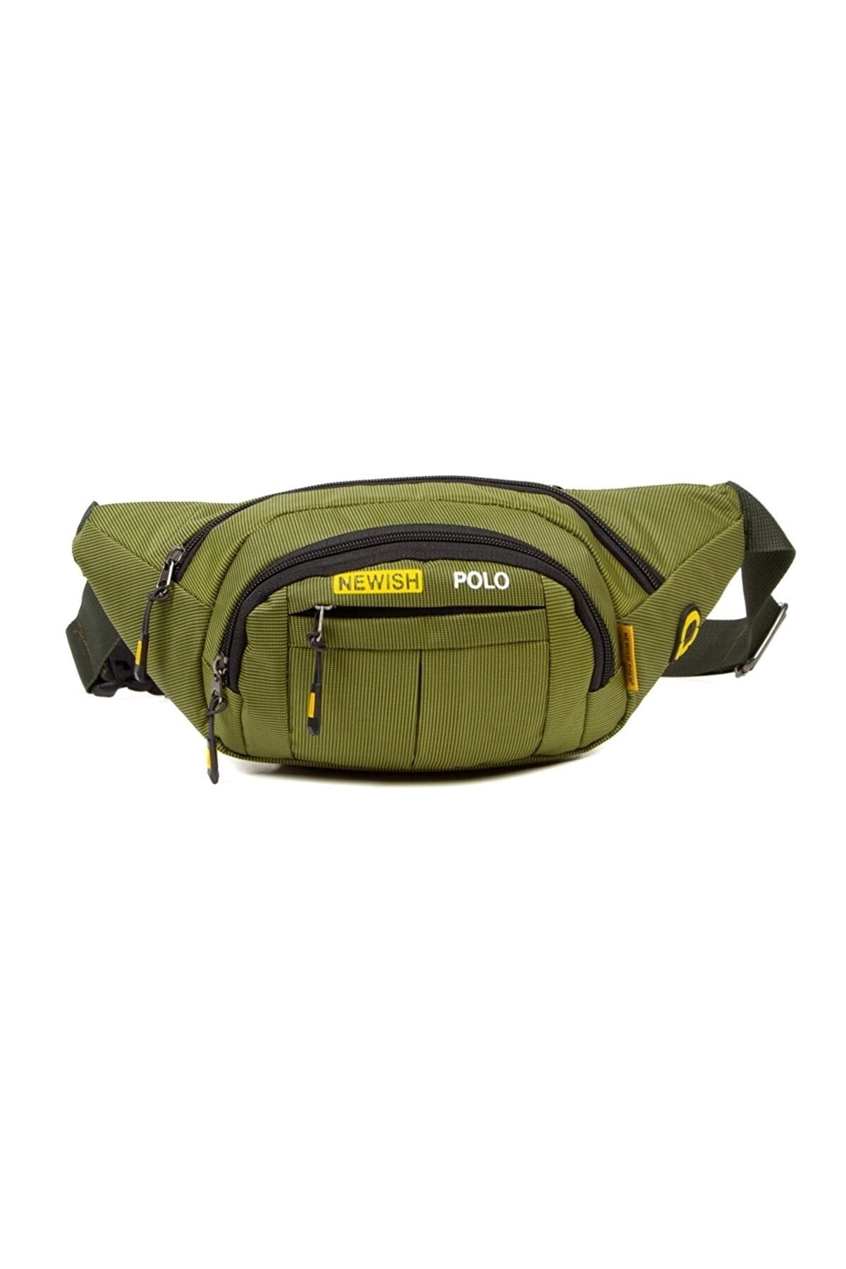 Waterproof Headphone Out Waist And Shoulder Bag Khaki