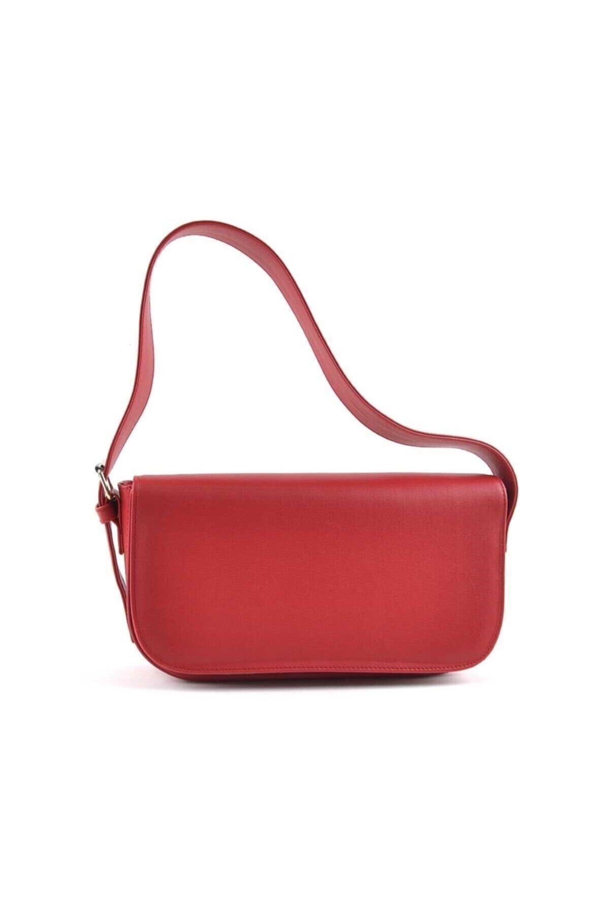 Red Cover Baguette Bag