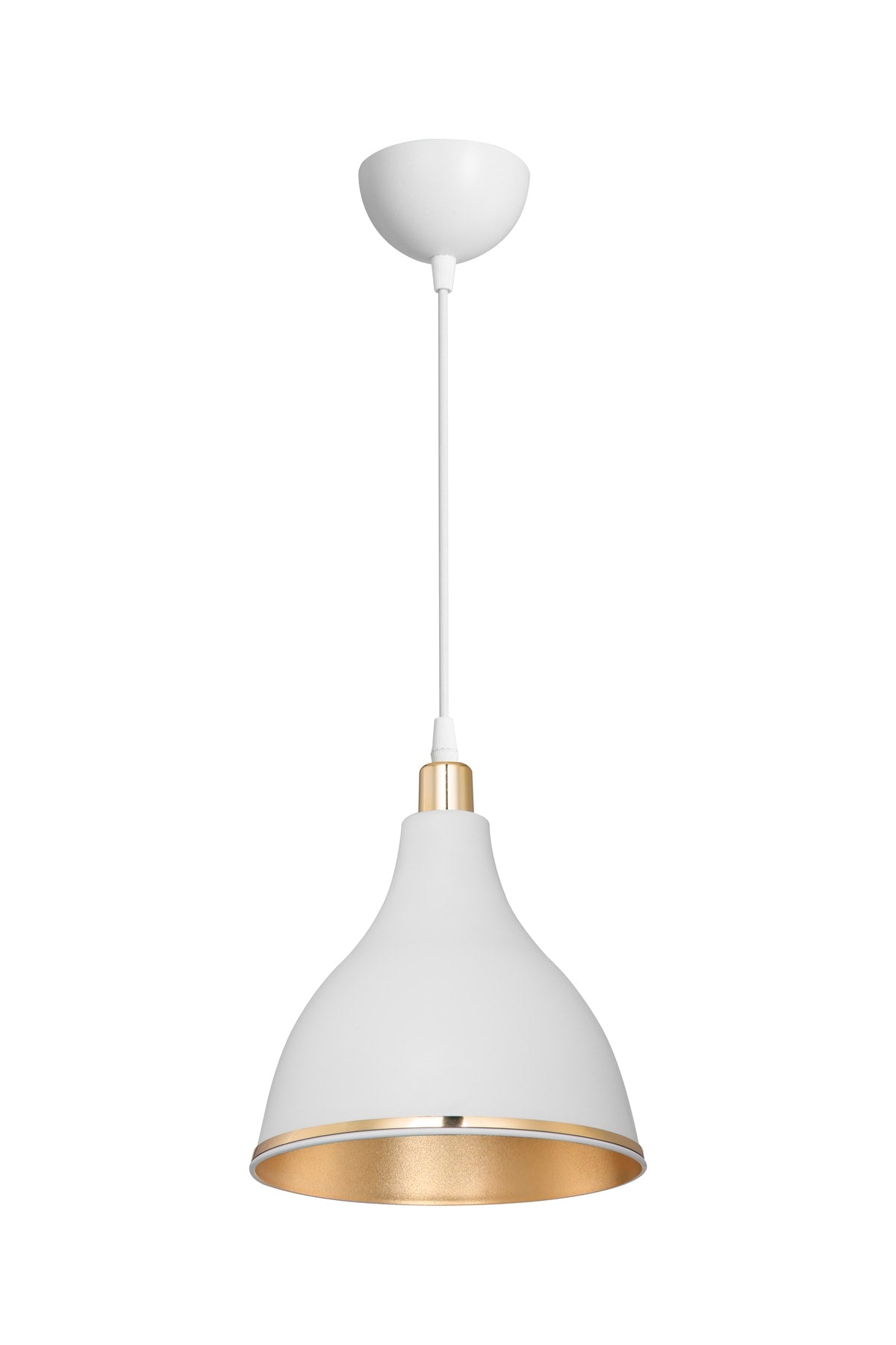 White Pendant Lamp Chandelier Bedroom Living Room Kitchen Corridor Gold Inside Lamp