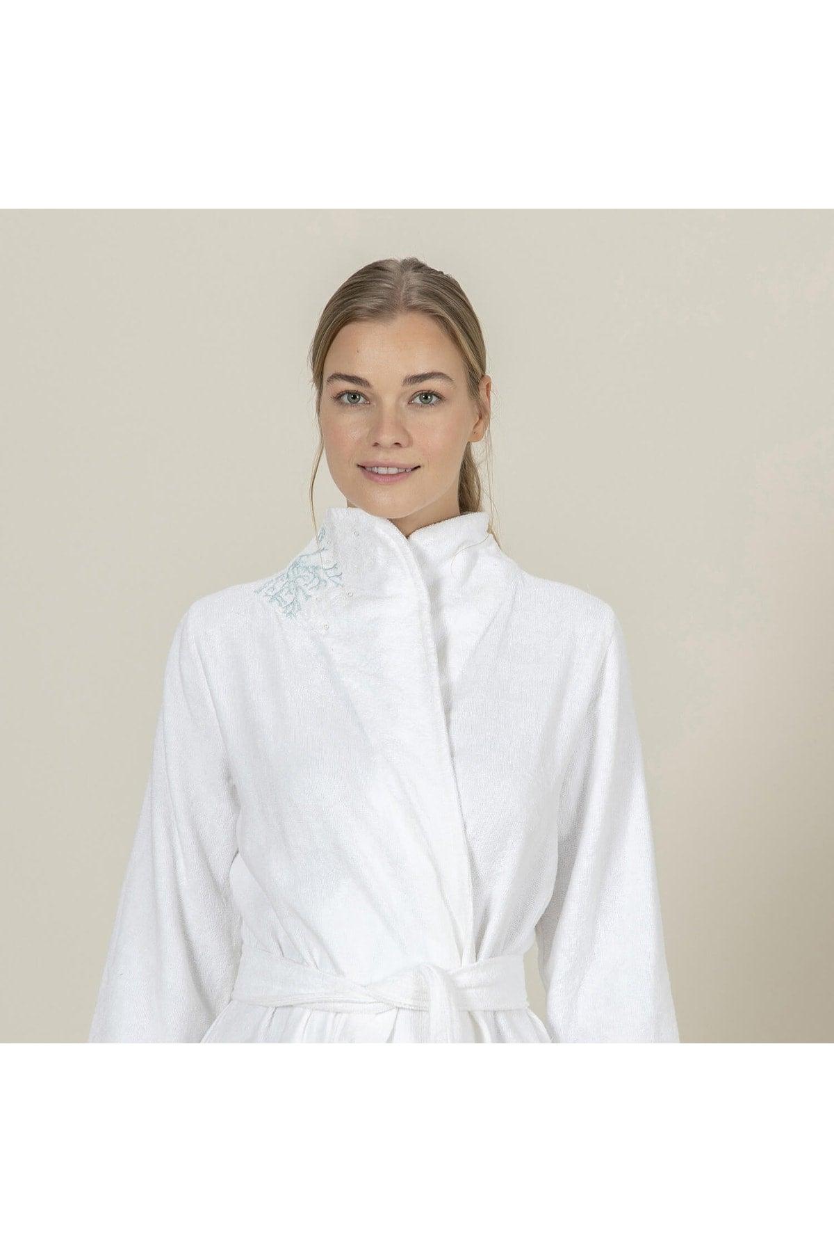 Women's Bathrobe White - Swordslife