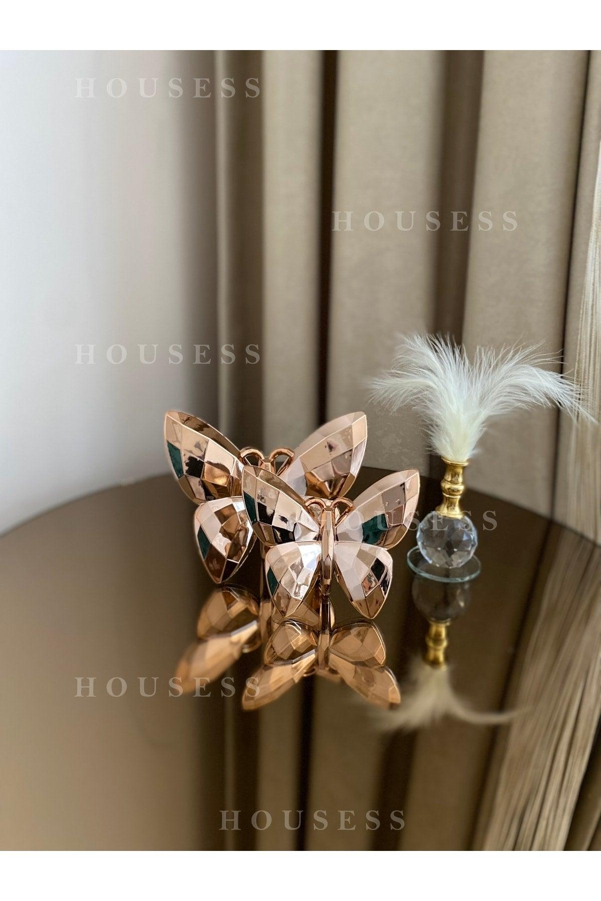 Decorative Butterfly And Feather Trinket Ornament - Swordslife