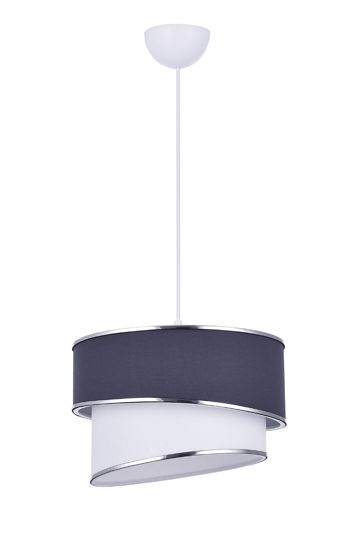 Stare Single Pendant Lamp Chandelier Anthracite