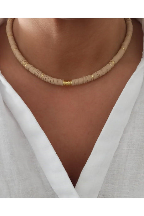 Pure Fimo Gold Women's Necklace - Swordslife